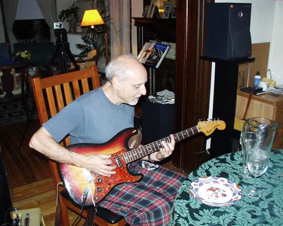 George on Guitar